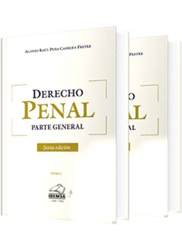 Derecho Penal Parte General ( 2 tomos )..